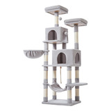 Árbol Para Gatos 66.2 Pulgadas, Torre Multinivel Grisivecino