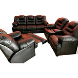 Sala Hermes 3 2 1 Con Sillon Reclinable