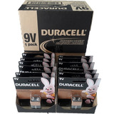 Bateria Duracell 9v Bateria Mn1604 Alcalina X 12 Unidades