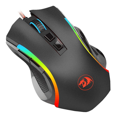 Mouse Gamer Redragon Griffin M607 Rgb 7200 Dpi 7 Botones