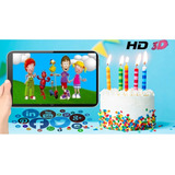 Vídeo Invitación Cumpleaños Bipper Y Sus Amigo Efectos 3d Hd