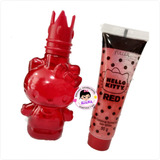 Set Colonia Hello Kitty Red + Gel Corporal Glitter Fuller