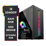 Computador Gamer I5 + 8gb Memória Ssd 960gb + Gtx1650 4gb