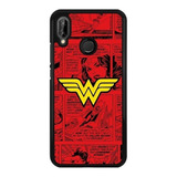 Funda Protector Uso Rudo Para Xiaomi Wonder Woman Dc 04