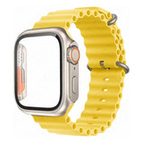 Correa Ocean + Case Protector Cristal Apple Watch 6se/7/8