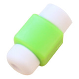 Protector De Cable Usb Verde, 4 Unidades, Para iPhone 5/6/6s