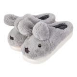 Pantufa Infantil Cachorro Peluciada Inverno Antiderrapande