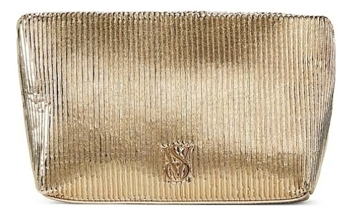 Pleated Clutch - Necessaire - Bolsa De Mão Dourada | Victor