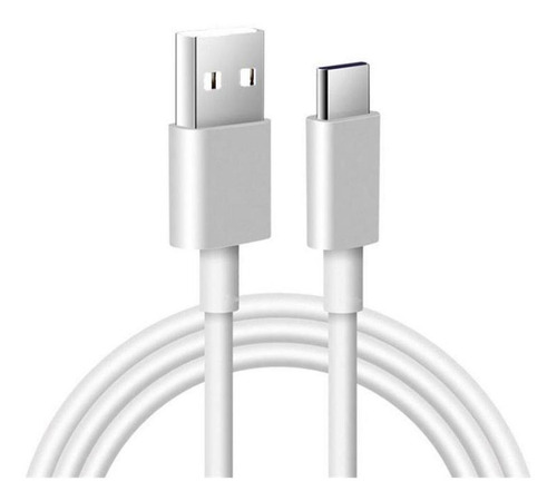 Cabo Carregador Tipo C Cabo Usb C - 2.4a Carga Rápida Branco