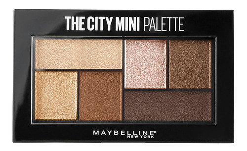 Sombra The City Mini Palette Maybelline Color Beige