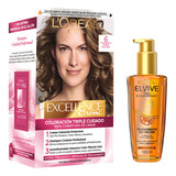 Excellence Tono 6 Rub Osc+ Elvive Oleo Extraordinario 100ml