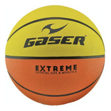 Balón Basketball Extreme Multicolor No. 7 Gaser Color Naranja/amarillo