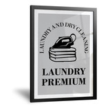 Cuadro Minimalista Para Lavadero - Laundry Premium - 42x60cm