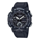 Relogio Casio G-shock Carbon Core Guard Ga-2000s-1adr Cor Da Correia Preto Cor Do Bisel Preto Cor Do Fundo Digital