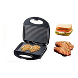 Mini Plancha Eléctrica Parrilla Sandwichera Tostador 750w