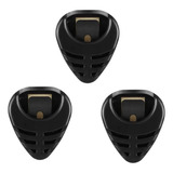 Set 3 Porta Plumillas Púas Para Guitarra Auto Adherible