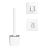 Set De Escobilla Y Soporte De Silicona De Pared Para