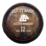 Barril Decorativo De Parede - Cutty Sark Whisky