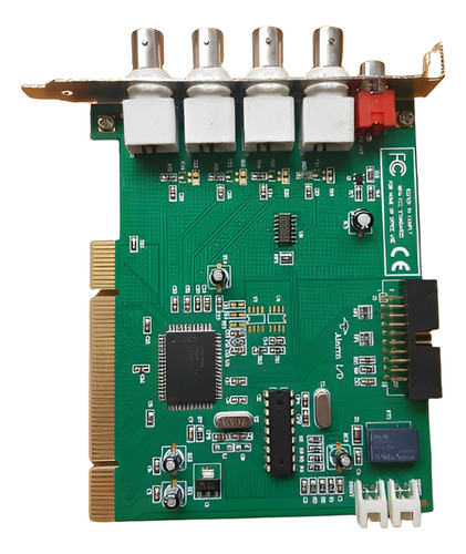 Pci Placa Captura Vídeo Dvr 4 Canais Para Câmeras Ws-dsr104