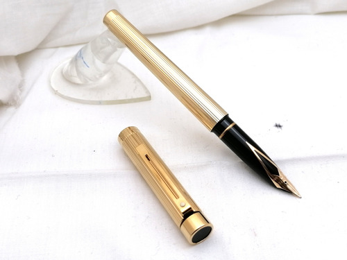 Sheaffer Targa 1005 Punta En Oro De 14k Pluma Fuente