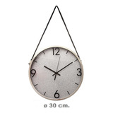 Reloj De Pared Vgo Rl27013 Plateado Analogico Decorativo Color Del Fondo Blanco