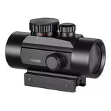 1x40 Red Dot Reflex Ajustável Sight Para Caça Metal