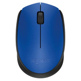 Mouse Logitech Wireless M170 Blue Blister 910-004800