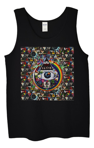 Polera Musculosa Pink Floyd Lsd Albums Rock Abominatron