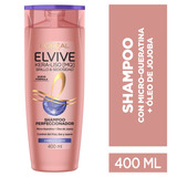 Shampoo Elvive Kera-liso Brillo Y Sedosidad 400 Ml