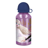 Botella Agua De Aluminio 400ml Disney Frozen Lic Original