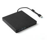 Unidade De Dvd Externa, Usb-a 3.0 Tipo-c Cd/dvd Rw