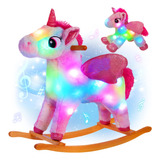 Glow Guards Juego De 2 Musicales Con Forma De Caballo Meced.