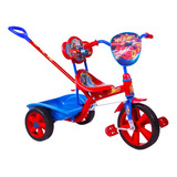 Triciclo Promeyco Express Rojo Con Bastón R-12 Niños 3 A 7