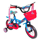 Bicicleta Infantil Rodado 12 Con Rueditas Disney