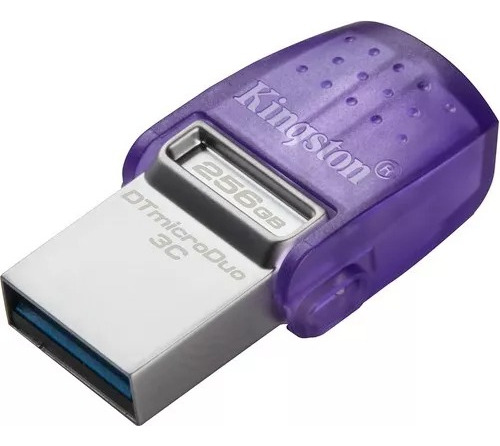 Pen Drive Kingston Datatraveler Microduo 3c De 256gb