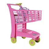 Carrinho De Compras Infantil Mercado Market Rosa Magic Toys