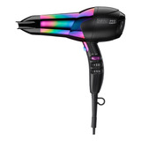 Secador Rainbow Pc Conair - 490490r Color Negro 110v/220v