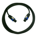 Cable Para Bocina Speakon 2x14 Uso Rudo De 10 Mts