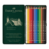 12 Colores Polychromos Profesionales Premium Faber Castell