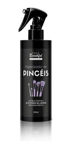 Higienizador De Pincel Limpeza Maquiagem Face Beautiful 