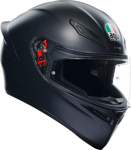 Casco Para Moto Agv K1 S Solid  Talla L Color Negro