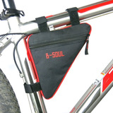Bolso Alforja Triangular Cuadro Bicicleta B-soul Porta Celu