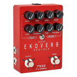 Pedal De Efecto Flamma Fs22 Ekoverb Reverb + Delay