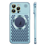 Capa Azul De Aromaterapia Para iPhone 13 Pro