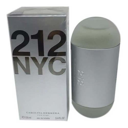 Perfume  Carolina Herrera 212 Ny Eay De Toilette 100 Ml -original -nf 