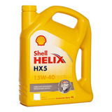 Aceite De Motor Shell Helix Hx5 15w40 Mineral - X 4 Litros