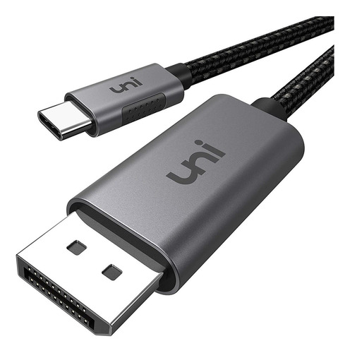 Cable Usb C A Displayport Uni 4k 60hz 2k 165hz De 1.8 Mt