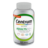 Multivitamínico Centrum Silver  Adulto 50+ 325 Cap