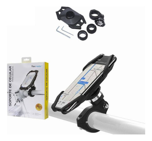 Soporte Celular Bicicleta O Moto Tecmaster