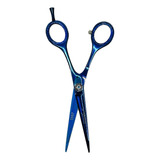 Tijeras Germany Profesional Azul 6 Acero Inoxidable Cabello